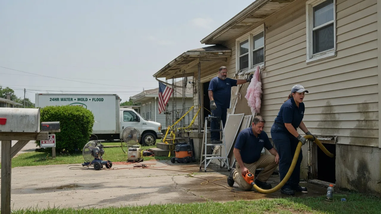 Water Damage Repair in New Washington, IN near me